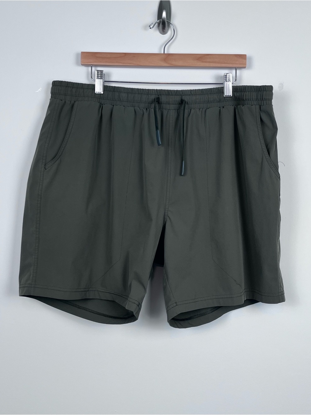 BearBottom Men's Elastic Waist Drawstring Lined Swim Trunks Size XXL; Beach